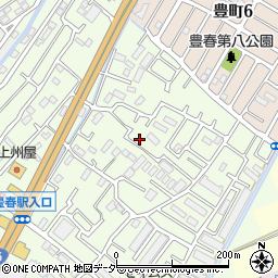 埼玉県春日部市増富492-8周辺の地図