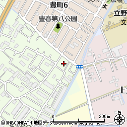 埼玉県春日部市増富434周辺の地図