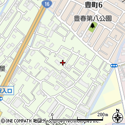埼玉県春日部市増富500-14周辺の地図