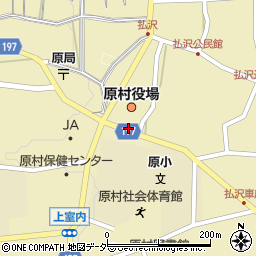 原村役場周辺の地図