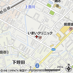 埼玉県春日部市上蛭田26周辺の地図