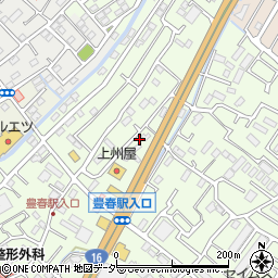 埼玉県春日部市増富574周辺の地図