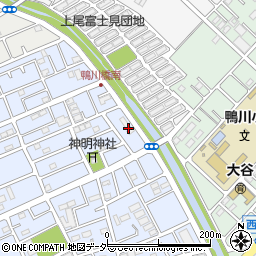 東新株式会社　上尾製作所周辺の地図
