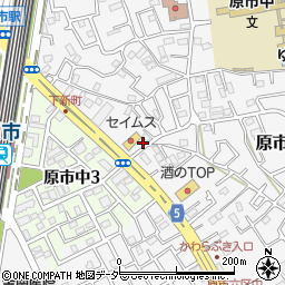 埼玉県上尾市原市3725周辺の地図