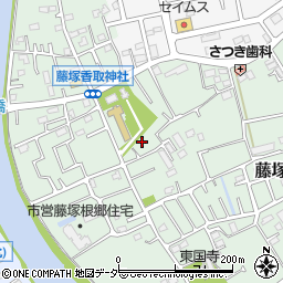 埼玉県春日部市藤塚431周辺の地図