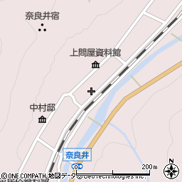 長野県塩尻市奈良井456周辺の地図