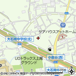 埼玉県上尾市小敷谷1040-7周辺の地図