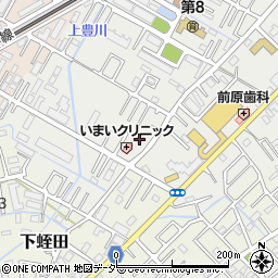 埼玉県春日部市上蛭田24周辺の地図