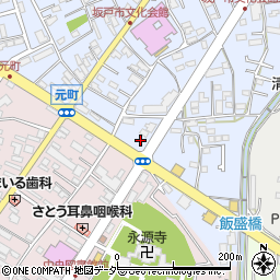 埼玉県坂戸市元町1周辺の地図