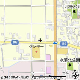 福井県鯖江市北野町周辺の地図