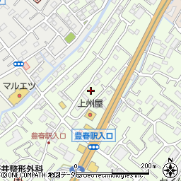 埼玉県春日部市増富620周辺の地図