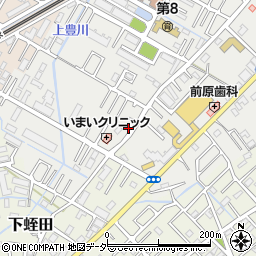 埼玉県春日部市上蛭田49周辺の地図