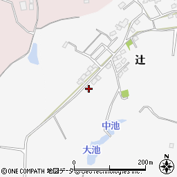 茨城県潮来市辻1379-30周辺の地図