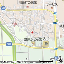 福井県鯖江市川去町39-39周辺の地図