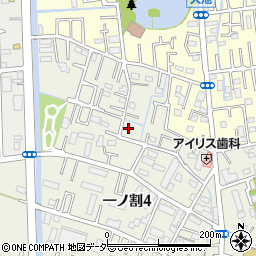 埼玉県春日部市一ノ割4丁目15-30周辺の地図
