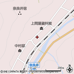 長野県塩尻市奈良井451周辺の地図