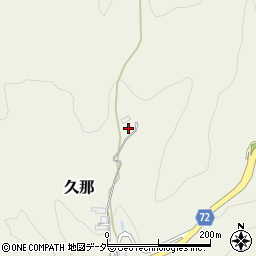 埼玉県秩父市久那3463周辺の地図