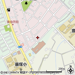 埼玉県春日部市六軒町230周辺の地図