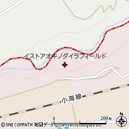 ｉｓｔ－Ａｏｋｉｎｏｄａｉｒａ　Ｆｉｅｌｄ周辺の地図