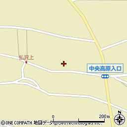 長野県諏訪郡原村5869周辺の地図