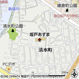 埼玉県坂戸市清水町周辺の地図