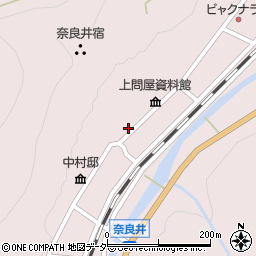 長野県塩尻市奈良井342周辺の地図