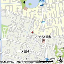 埼玉県春日部市一ノ割4丁目18-63周辺の地図