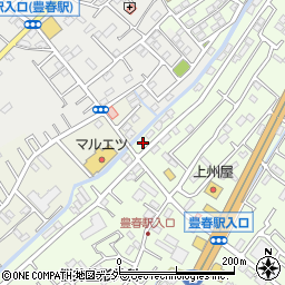 埼玉県春日部市増富630周辺の地図
