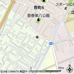 埼玉県春日部市増富515周辺の地図