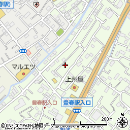 埼玉県春日部市増富605周辺の地図