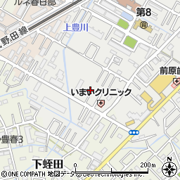 埼玉県春日部市上蛭田27周辺の地図
