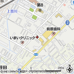 埼玉県春日部市上蛭田651周辺の地図