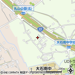 埼玉県上尾市小敷谷1176-17周辺の地図