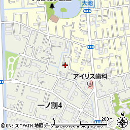 埼玉県春日部市一ノ割4丁目18-56周辺の地図