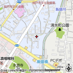 埼玉県坂戸市元町11-21周辺の地図