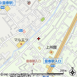 埼玉県春日部市増富626周辺の地図