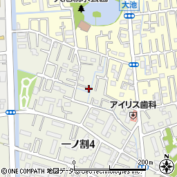埼玉県春日部市一ノ割4丁目18-3周辺の地図