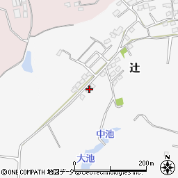 茨城県潮来市辻1379-28周辺の地図