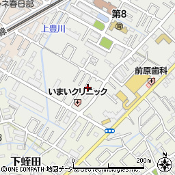 埼玉県春日部市上蛭田47周辺の地図