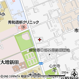 埼玉県春日部市谷原新田2121周辺の地図