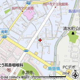埼玉県坂戸市元町11-15周辺の地図