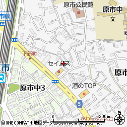 埼玉県上尾市原市3715-3周辺の地図