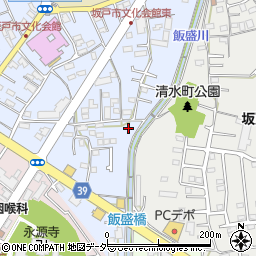 埼玉県坂戸市元町11-24周辺の地図