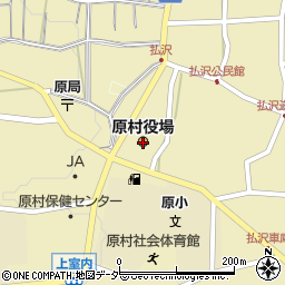 原村役場　総務課情報防災係周辺の地図