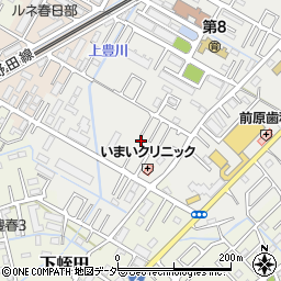 埼玉県春日部市上蛭田45周辺の地図