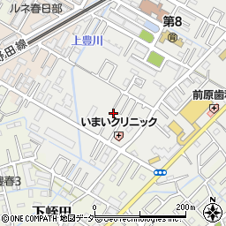 埼玉県春日部市上蛭田45周辺の地図