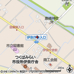 茨城県つくばみらい市福田776周辺の地図