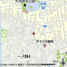 埼玉県春日部市一ノ割4丁目18-61周辺の地図