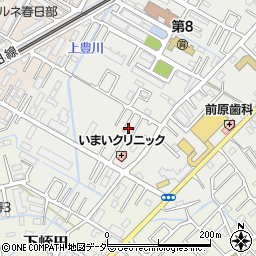 埼玉県春日部市上蛭田46周辺の地図