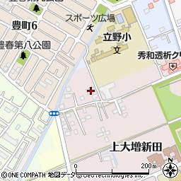 埼玉県春日部市上大増新田24周辺の地図